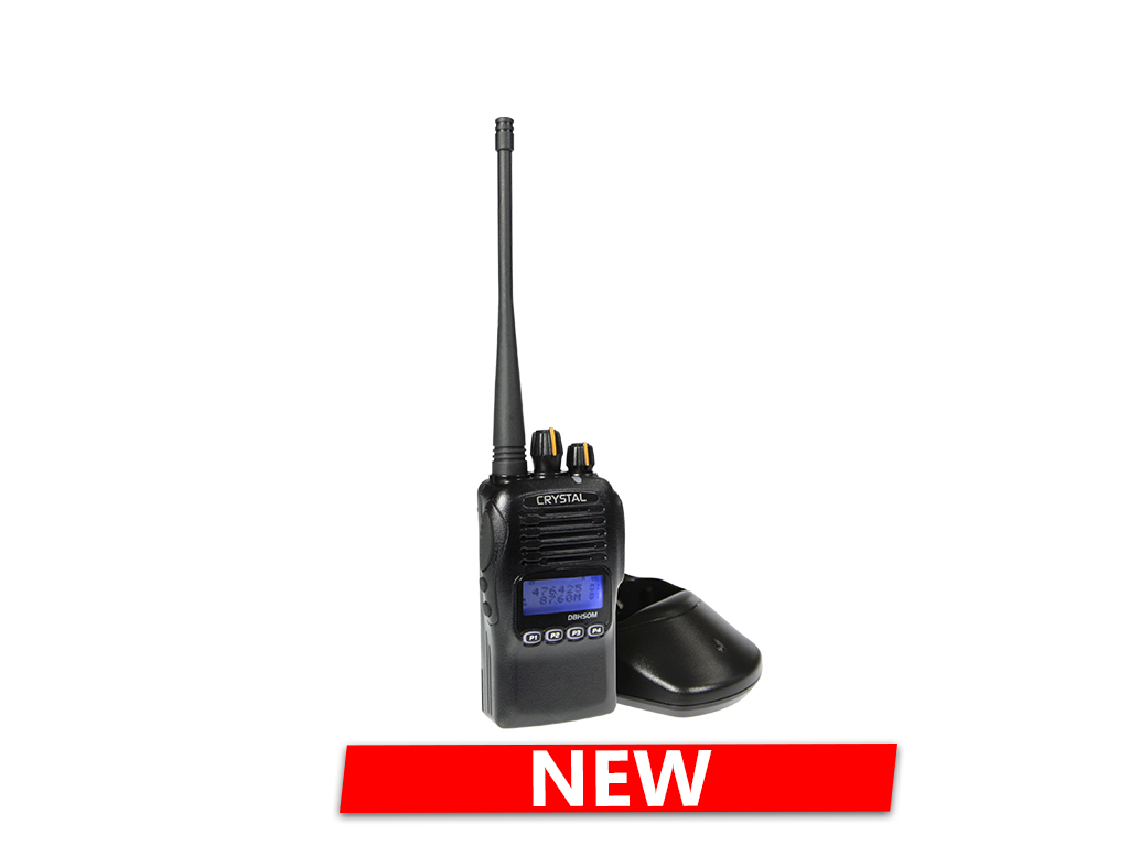 Programmable Waterproof Professional HANDHELD UHF CB RADIO Crystal Mobile